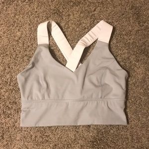 Longline sports bra